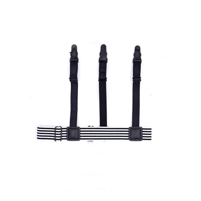 

Мужские подвязки для рубашек, эластичные регулируемые держатели для рубашек, полосатые подтяжки, ремни, противоскользящий ремень One size