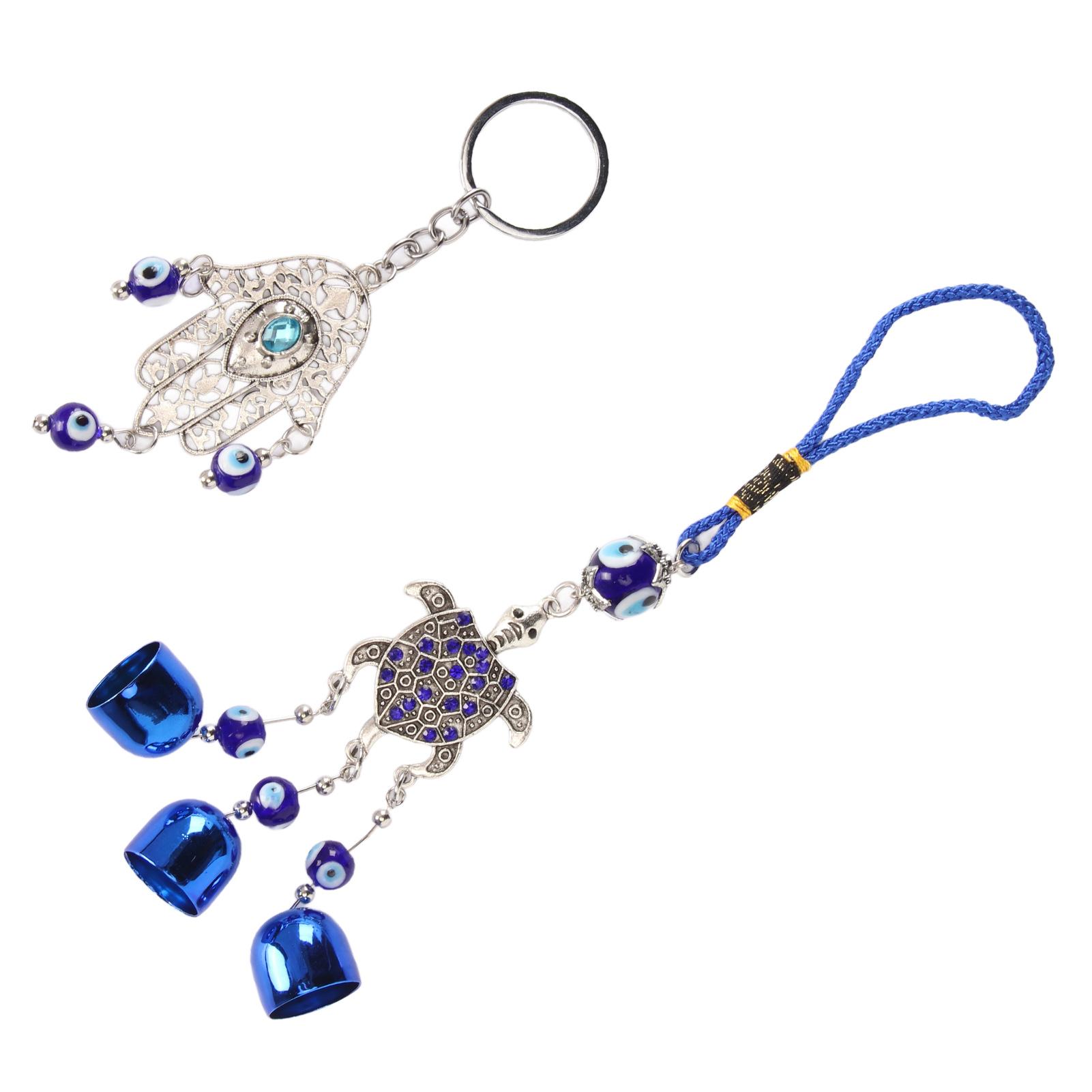 

Черепаха Голубой Глаз Декор Приносит Удачу Подвеска Украшение Ручной Голубой Глаз Брелок Для Сумки Автомобильное Зеркало
