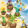 Plants Vs Zombies Plastic Toys Car With Return Mechanism For Gifts Children