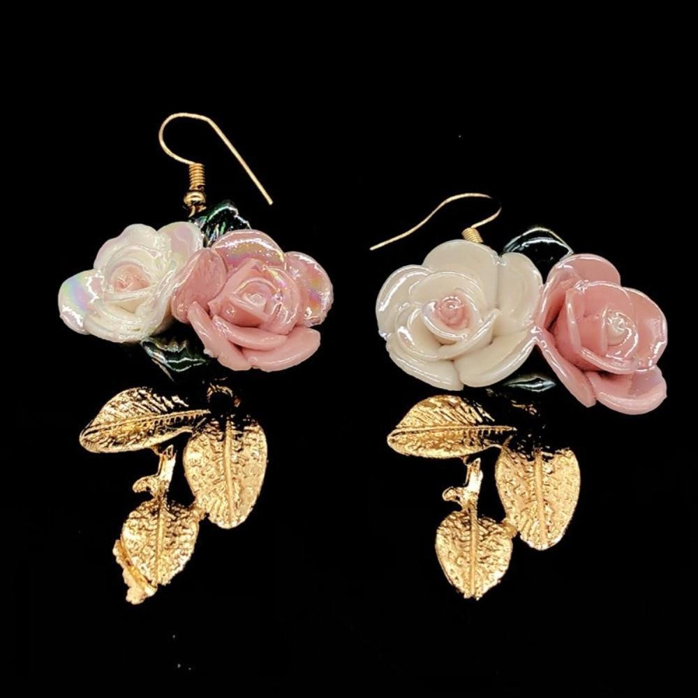 Gold Color Princess Crowns Rhinestone Bridal Jewelry Exquisite Flower Crown  Gift