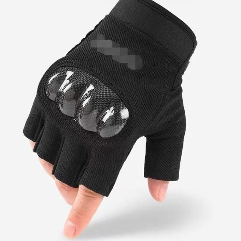 Tingbai Motorcycle Half-Finger Riding Gloves