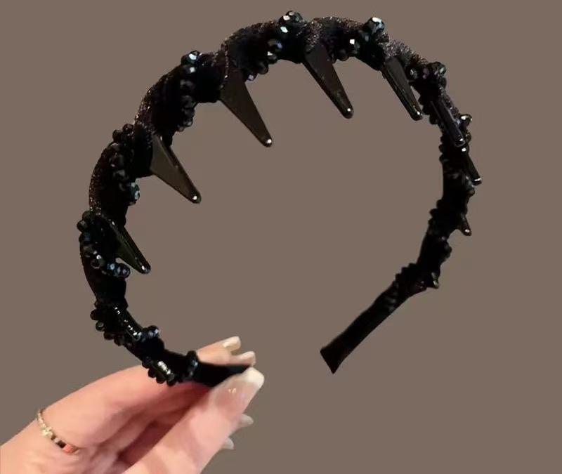 

2025 New Luxury Hair Hoop – Elegant Beaded Wrapping Hair Bundle, Hair-Clamping Headband for Women s Daily Wear