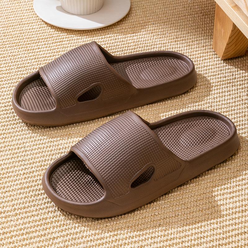 Тапочки уличная одежда домашние eva ванная ультра-легкие мягкая подошва прохладные тапочки летние 44-45 кофейный 1800₽