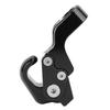 Motorrad Gepäck Tasche Haken Aufhänger 10,5mm Aluminium Legierung Vielseitig Sichere Befestigung Klaue Geformt Helm