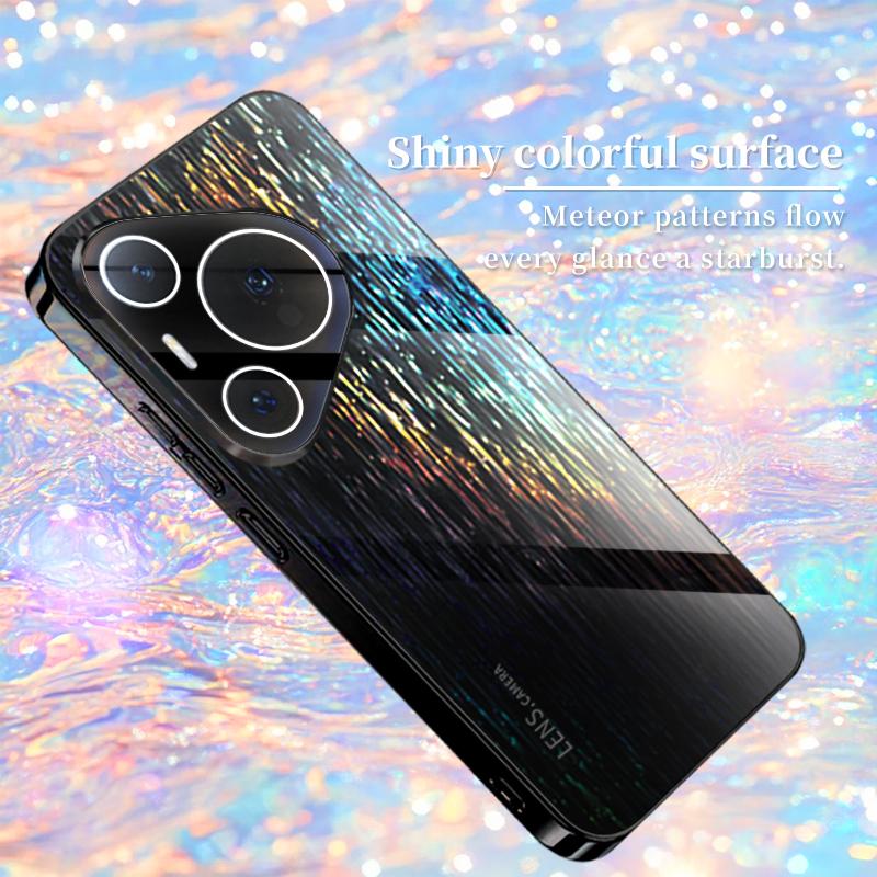 For Huawei P80 Ultra Case Fashion Gradient Colorful Slim Protective Back Cover Case For Huawei P80 P70 P60 P50 Pro Phone Shell