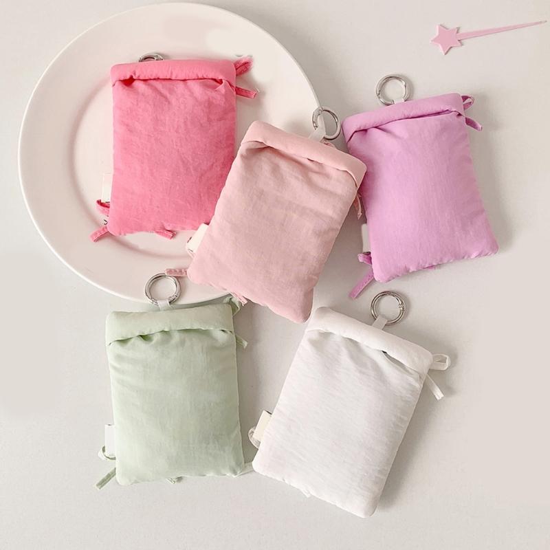 Photocard Holder Korean Popular Photo Card Holder with Keychain ID Cards Holder Pendant Keychain Student Card Sleeves