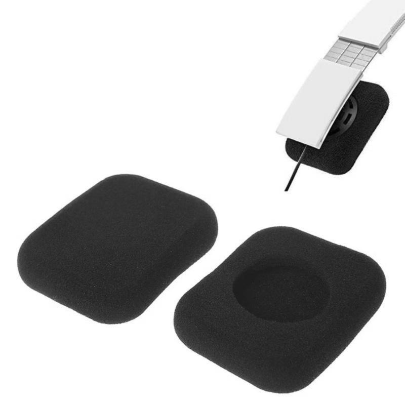 1 Pair Ear Pad For Form 2 Headphones Square Foam Thicken Ear Pad Earbud Sponge Covers Headphone Replacement Accessories