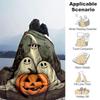 1pc Ghost With Pumpkin Drawing Blanket, Home Decorative,Living Room, Travel, Camping, Car Blankets