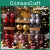Weihnachtsanhänger Dekorationen Atmosphäre Kugel mit handgefertigtem Design für Feiertagsbaumschmuck und festliche Szenenverbesserung