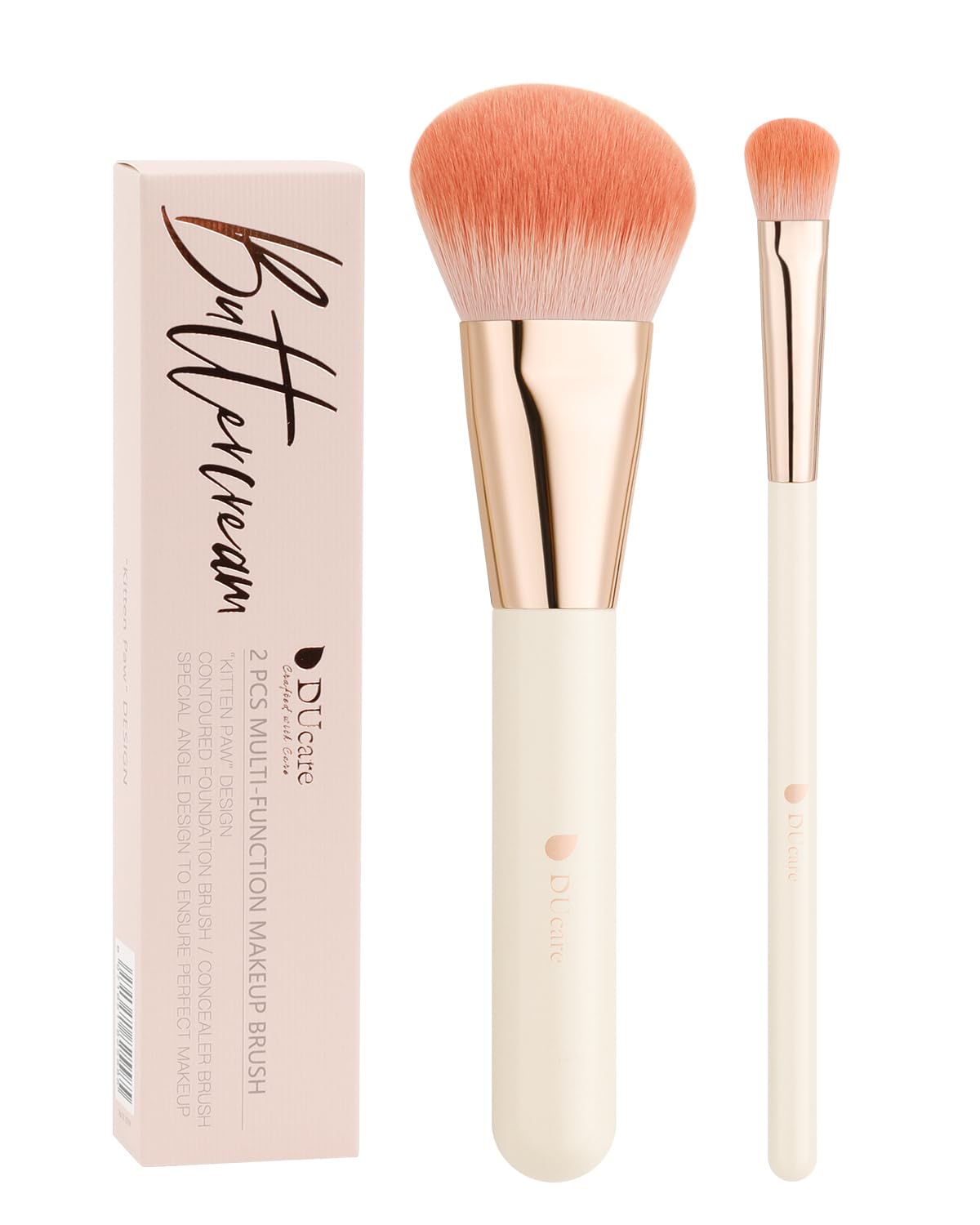 

DUcare Makeup Foundation Concealer Premium For Lasting Base Set of Pink 0216 Brushes, Brush, Brush, Popular, Skin-Friendly, Ultra-Fine, Fiber, Makeup,