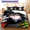 3pcs Tomioka Giyuu4 Design Cover Set - HD Printed Bedding with 1 Cover and 2 Pillowcases - Perfect for Home and Dorm Decor