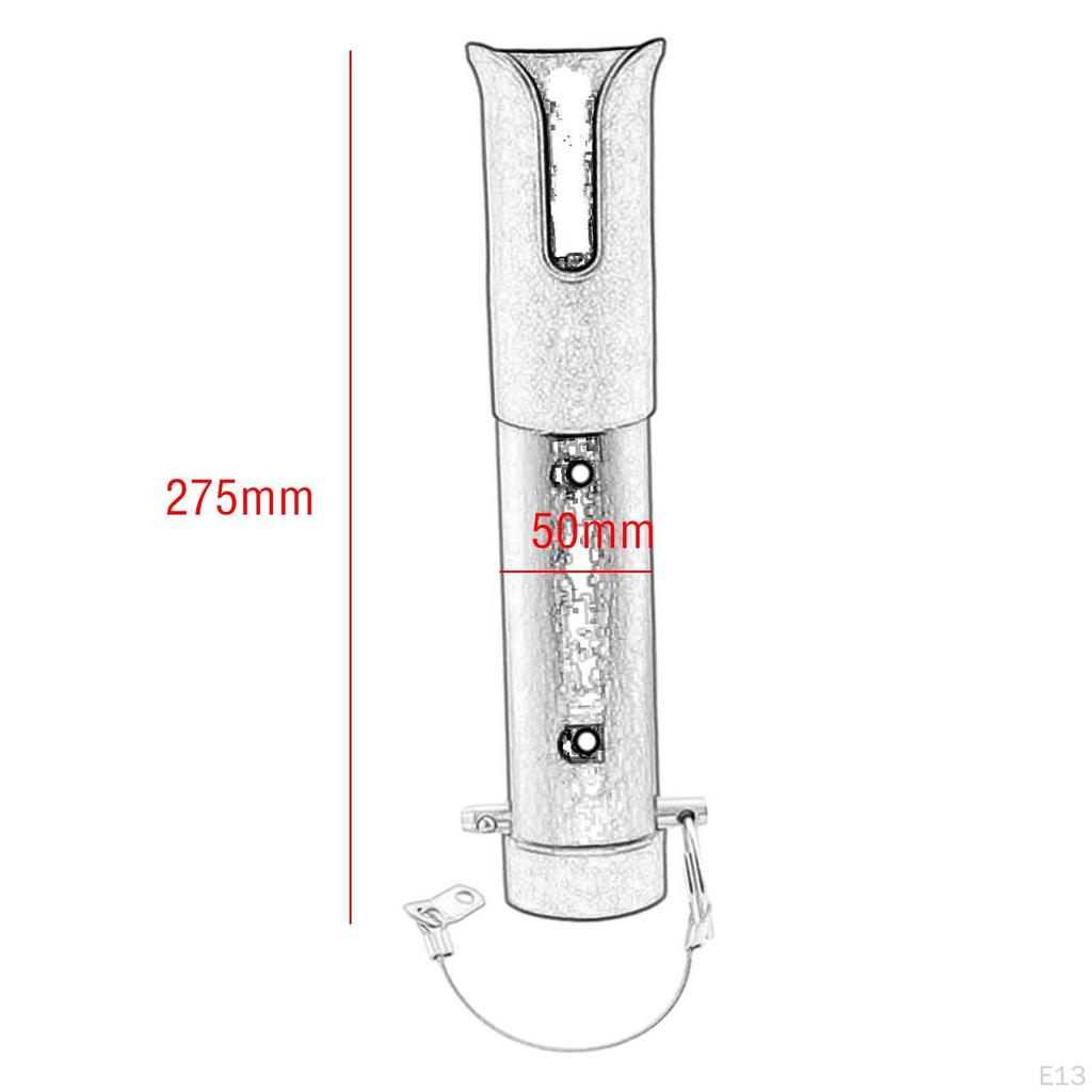 Angelrutenhalter, Bootshalter, Angelrute mit Schrauben für die Wand