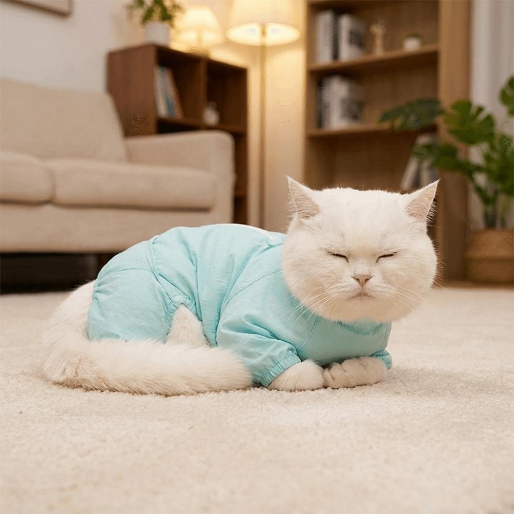 Polyester Fiber Pet Four Legged Pants Waterproof Thin Dog Jumpsuit Dust-proof Insect Prevention Pet Clothes for Dogs Cats