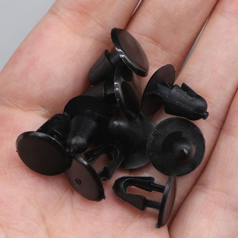 50pcs Car Bumper Buckle Clip Car Fender Fastener Car Trim Panel Engine Cover Retainer Clip Auto Interior Accessories for Toyota