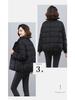 Women's Short Lightweight Down Jacket - 2024 Winter Collection, Loose Fit, Warm White Duck Down Outerwear