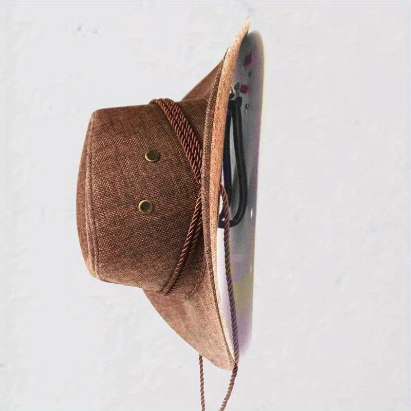 1pc Adjustable Cowboy Hat Rack Hat Holder Hat Organizer Hat Wall Mount - No Hat