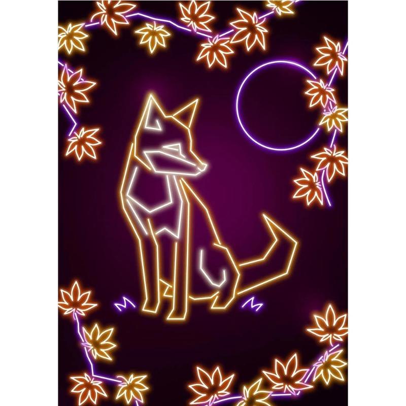 Neon Design, Japanese Wave, Ramen, Sushi, Cat, Fuji, Sakura, Poster, Canvas, Painting, Japanese Food Culture, Wall Art, Kitchen Decor,