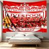 Liverpool F.C Print Tapestry - Portable Wall Decor Cloth, for Home, Dorm, Travel, Bedroom, Living Room - Ideal Birthday Housewarming Gift
