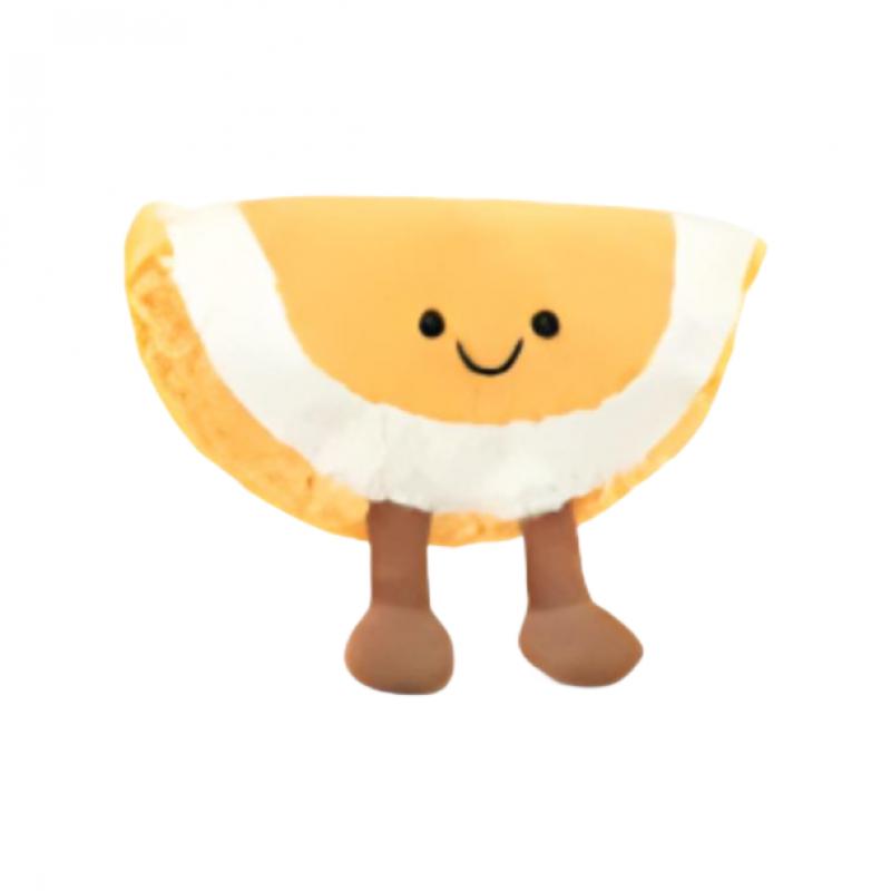 

JELLYCAT Fun Food Series AMUSEABLES CLEMONT LEMON - Lemon Cute Doll Plush Doll Small Height Box Not Included лимон