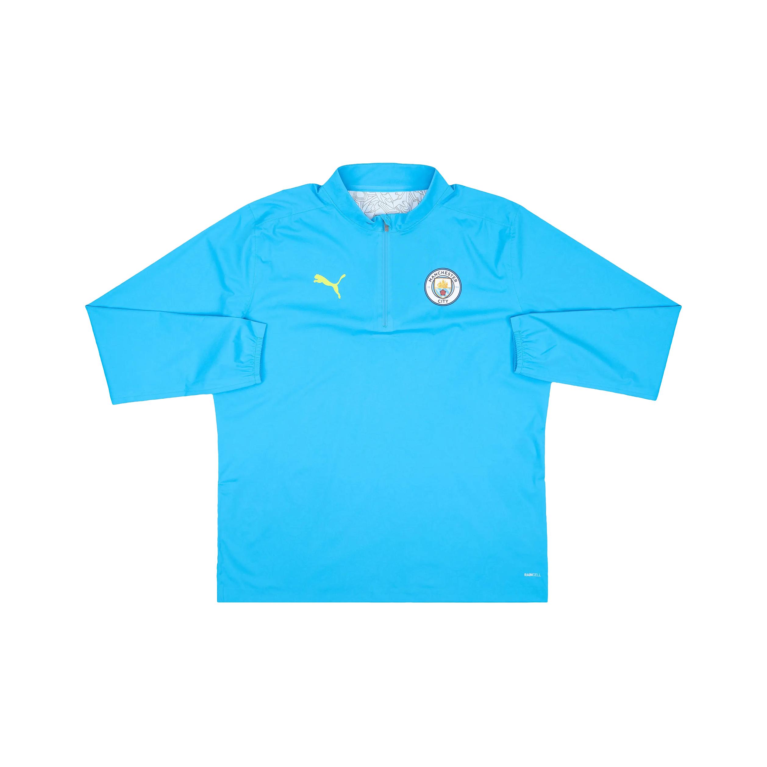 

Puma Манчестер Сити Топ от дождя на молнии 1/4 2024-25 Унисекс Топы 777543-11 M