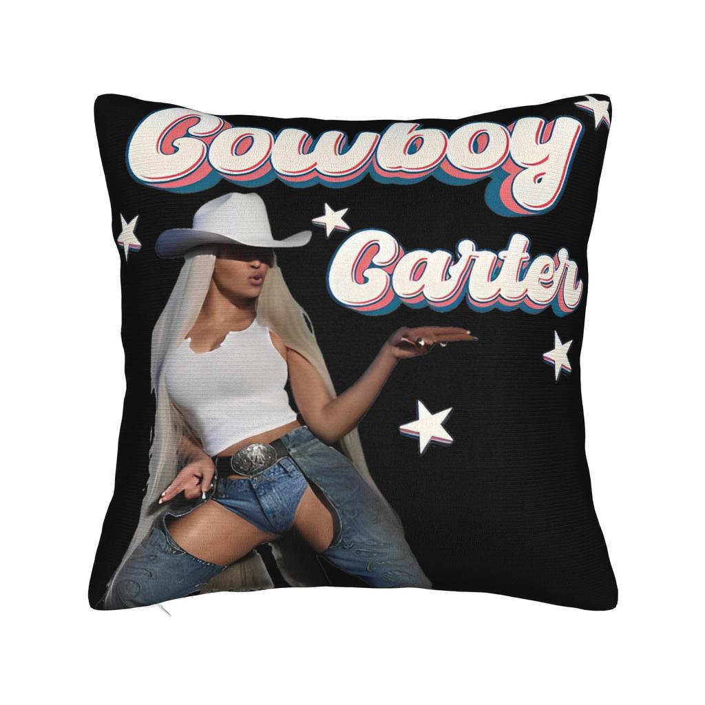 Beyonce Cowboy Carter Tour Printing Pillowcase Cushion Cover  Pillow Covers New Style Bedroom Decorations Square Multi-Size