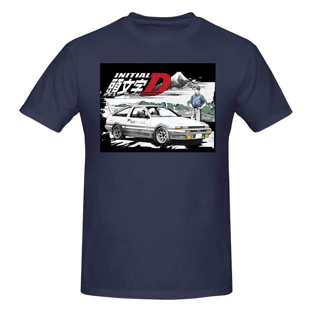 Funny Initial D Deep Forest Drifting AE86 Takumi Raceway Unisexs Printed TShirt Unisex T shirtT Shirts