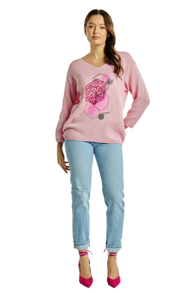 Women' Blouse Flawia, Color Pink, Size "/"