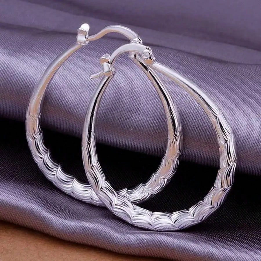 Silver Plating Wedding Hook Beautiful High Quality Earring Jewelry Fashion For Women