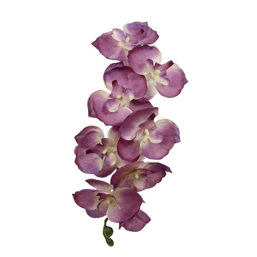 

8-head Phalaenopsis Flower Artificial Flower Arrangement фіолетовий