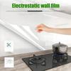 Transparent Electrostatic Adsorption Wall Sticker 45cm Wide Kitchen Wall Waterproof Wallpaper