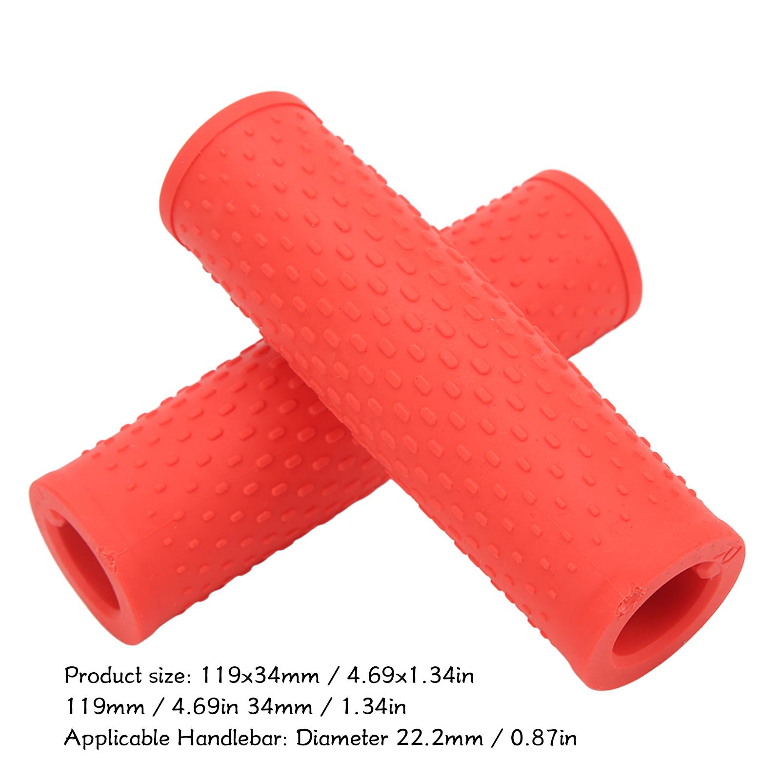 

1 Pair Scooter Handlebar Grips Electric Scooter Grips Handlebar Replacement Sleeve Protective Case for M365CelsiusPRO