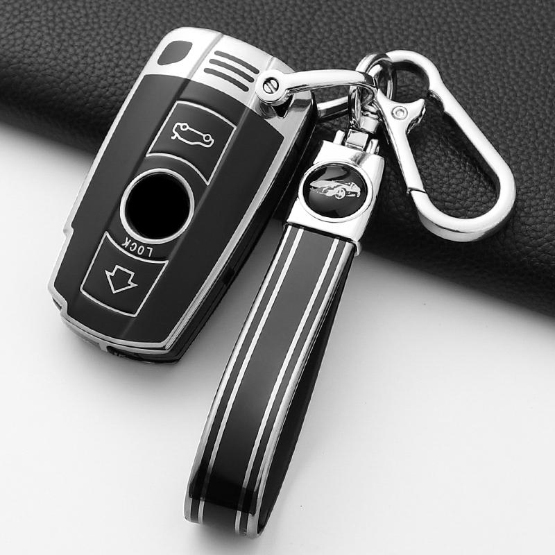 New Soft Tpu Car Key Case Cover Shell For Bmw E60 E61 E70 E81 E87 E90 E91 E92 X1 X5 X3 1 3 5 6 Series Z4 Keychain Accessories