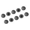 10Pcs Dustproof Headsets Lid Black Rubber Headsets Screw Cover Dustproof Headsets Cover Screw Lid Bicycles Part