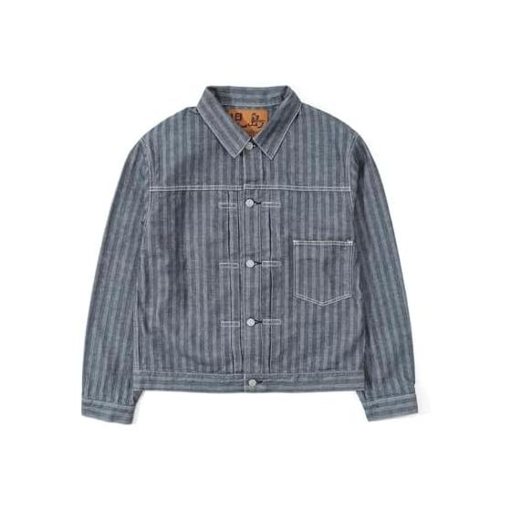 [Kojima Jeans] KOJIMA GENES Herringbone Denim Jacket 1st Type Made in Japan Men s Tops Outerwear Okayama Denim One Wash RNB-5079