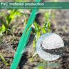 2 Stück 10/15M Sprinkler-Tropfschlauch PVC Gartenwasserschläuche Tropfschlauch Sprinkler-Set Rasenbewässerung Bewässerung Sprühschlauch für Garten