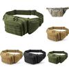 Men Waist Fanny Pack Belt Bag Military Motorcycle Rider Sports Climb Camping Nylon Male Tool Sling Chest Hip Bum Bag