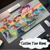 Custom Name Mouse pad Stranger Eleven Upside Down Mouse pad, Gaming Mouse Pad, keyboard pad, Desk Decor for computer notebook Fan Birthday Gift