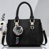 Bags women's new trendy European and American handbags hairball pendants simple shoulder messenger bags women's bags