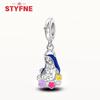 Copper Virgin Mary Pendant Charm Cross Religious Bead Series Beads For Original Bracelet Diy Fine Jewelry Gift For Women