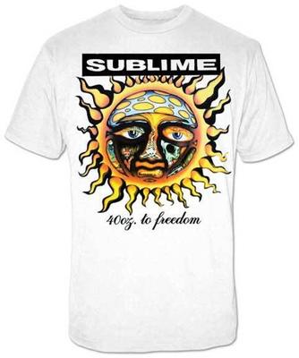 Sublime 40 Oz Freedom Live Nation Merchandise Unisex T-Shirt
