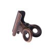 6PCS Letter Paper Photo School Office Stainless Steel Binder Clip Food Sealing File Clamps Bag Clips