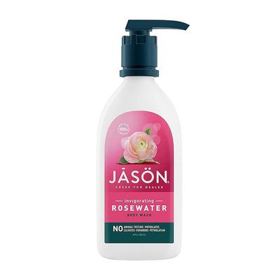 Gel douche revigorant à l'eau de rose, 30 fl oz