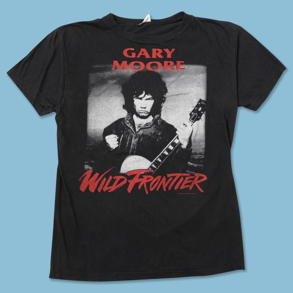 Vintage Gary Moore 2 Sides Cotton T-Shirt For Fan Men and Women TD261