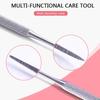 Stainless Toe Nail Ingrown Toe Nail Lifter File Double Ended Sided Manicure Pedicure Toenails Clean Foot Care Correction Tool