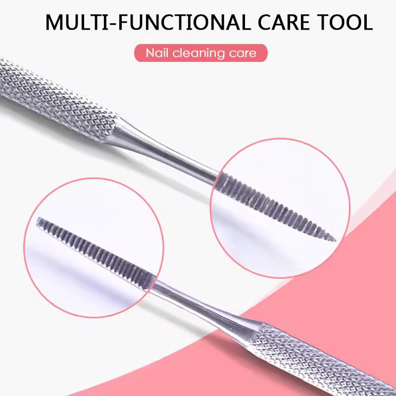 Stainless Toe Nail Ingrown Toe Nail Lifter File Double Ended Sided Manicure Pedicure Toenails Clean Foot Care Correction Tool