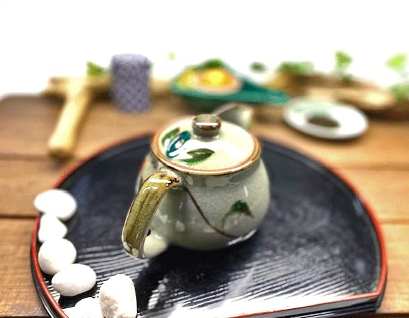 Kutani Combinație mare sasanqua [ceainic/ceainic] [poza din spate]