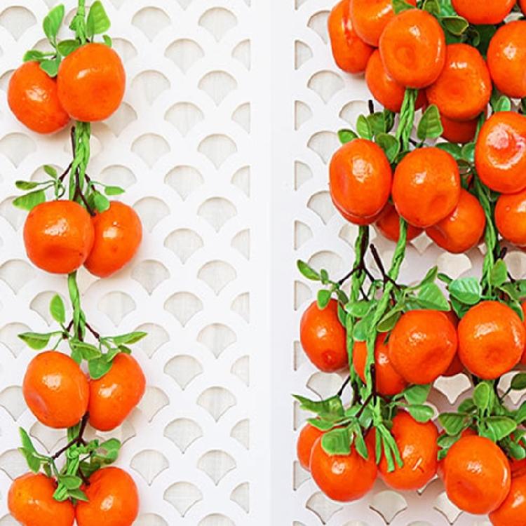 Artificial Vegetable and Fruit String for Different Settings Hanging Garlands