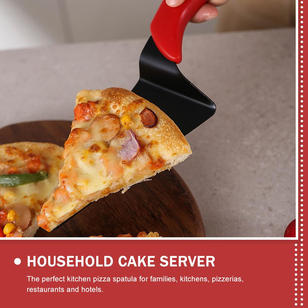 Stainless Steel Pizza Spatula Cake Server Convenient Party Reusable Handheld Household Stand
