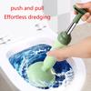 Rubber Toilet Plunger Telescoping Aluminum Handle All-Angle Design Commercial Grade Toilet Clog Remover for Toilet Drain