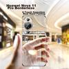 Hard To YellowCase for Huawei Nova 11 Pro, Ultra-Thin Fully Transparent Borderless Hard, Shockproof Simple Design for Women And Me